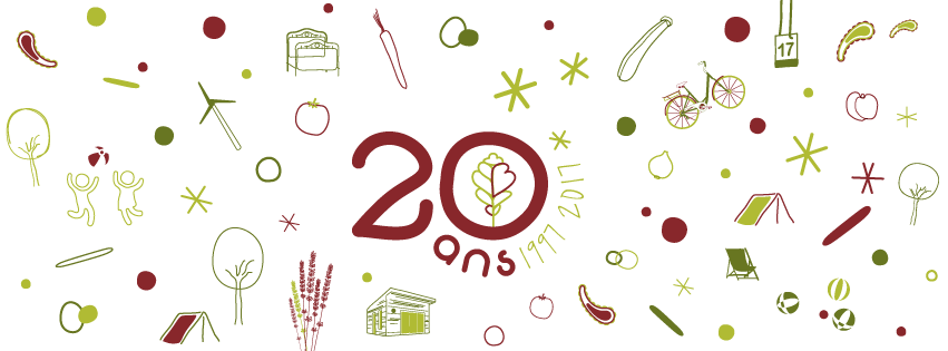 En 2017, nous fêtons avec vous 20 ans d'activité au Domaine de Briange !