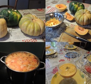 Recette de la soupe de courge ardéchoise