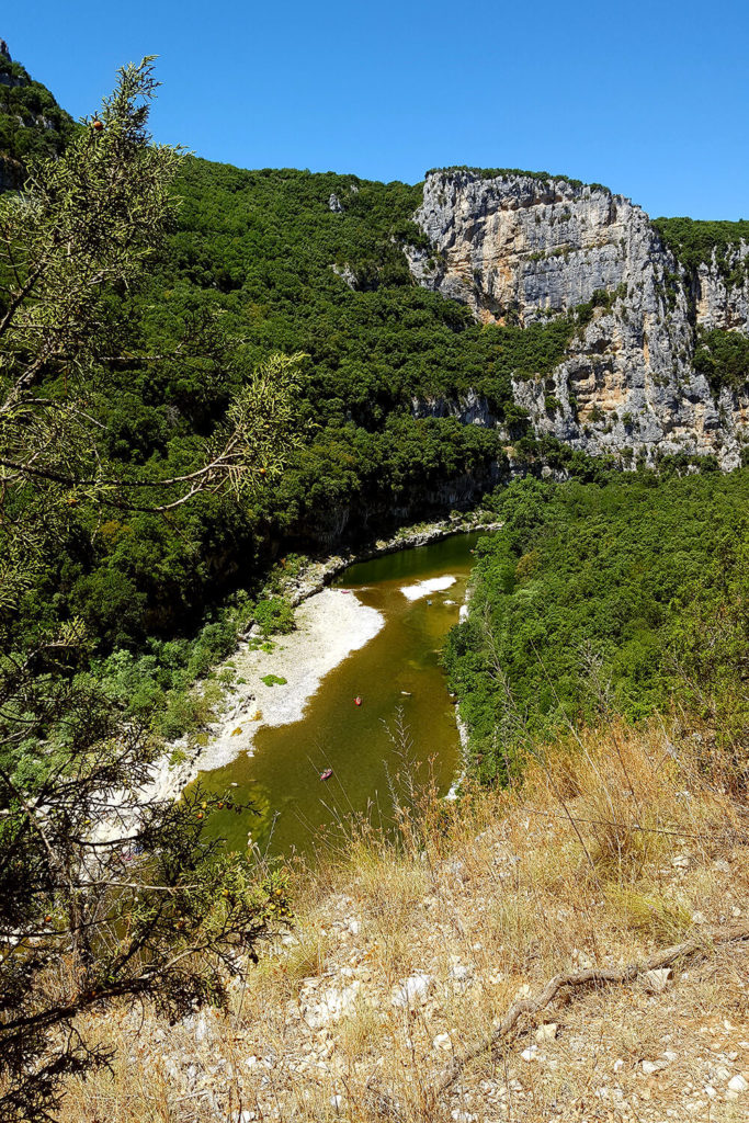 Rando dans les gorges de l'Ardèche