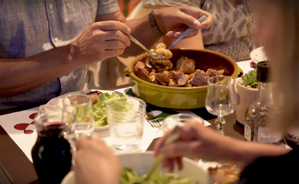 french food at the restaurant