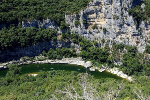 canoeing in ardeche